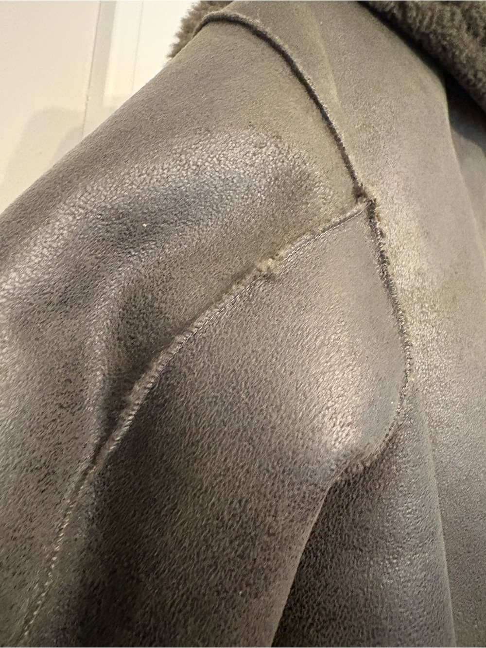 Jakke reversible shearling jacket size L - Picture 11 of 13